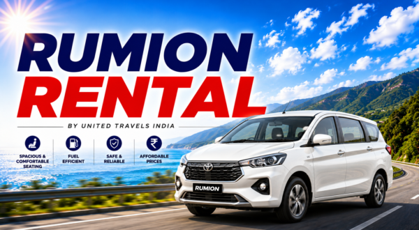 Toyota Rumion Hire & Toyota Rumion Rental by United Travels India for family travel, sightseeing and outstation trips.