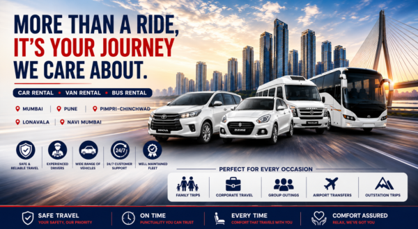 United Travels India Car Rental, Van Rental & Bus Rental in Mumbai, Pune, Pimpri-Chinchwad, Lonavala, Navi-Mumbai